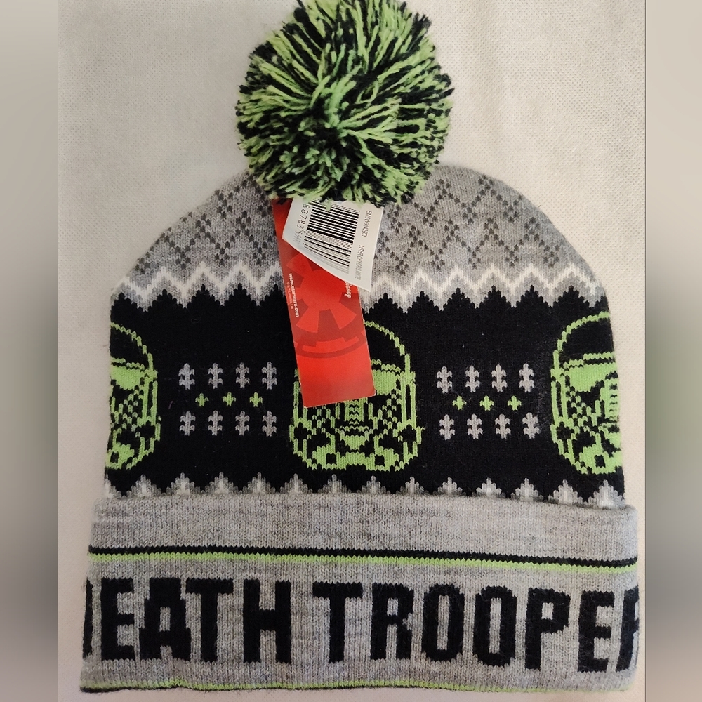 NWT Star Wars Death Trooper Rouge One Knit Hat